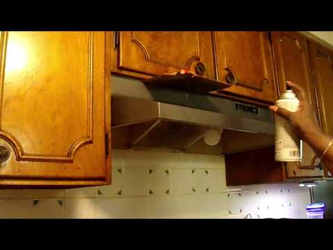 DIY How to Paint your Old Range Stove Hood