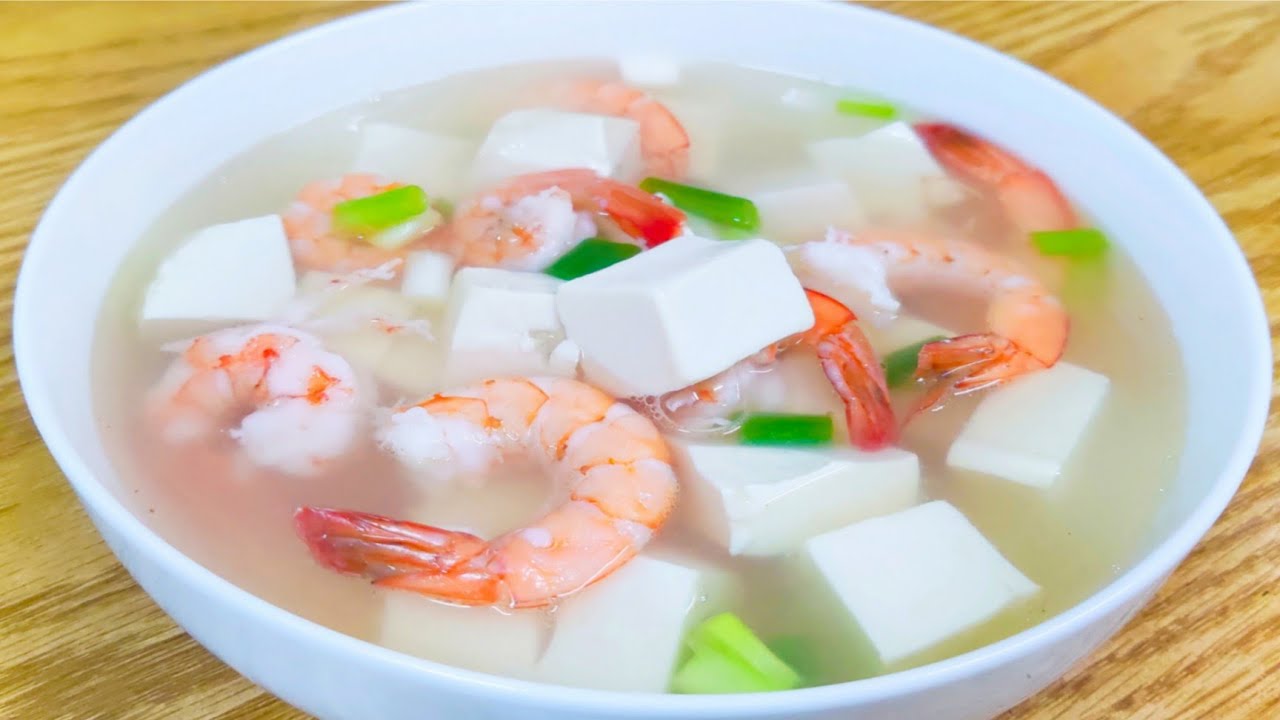 SANGAT MUDAH‼️RESEP SUP TAHU UDANG ENAK SEGER DAN BERGIZI 