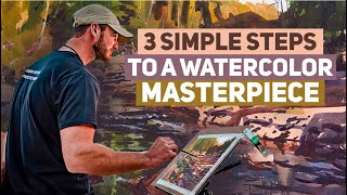 This Will Blow Your Mind! SECRET Watercolor Technique of Dan Mondloch 