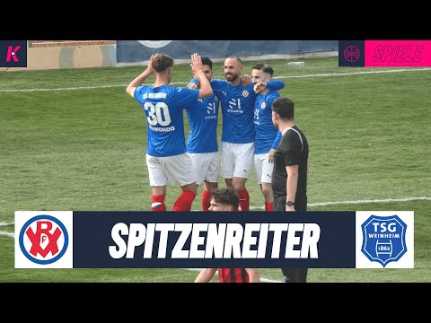 Marschiert Mannheim weiter? VfR kämpft für den großen Traum Oberliga | VfR Mannheim - TSG Weinheim
