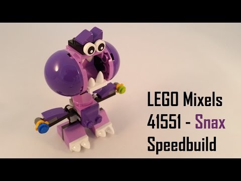 Vidéo LEGO Mixels 41551 : Snax