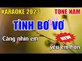 Tình Bơ Vơ Karaoke Tone Nam E Đăng Khôi Karaoke Beat 2023