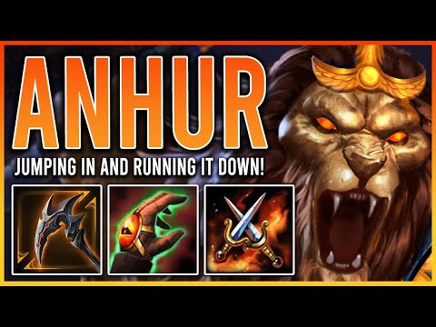 ANHUR IS SO MUCH FUN! - ADC Grandmasters Ranked Conquest Season 9 #smite #smiteseason9
