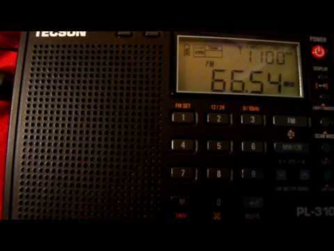 OIRT East European FM reception via Sporadic-E conditions on a Tecsun PL-310