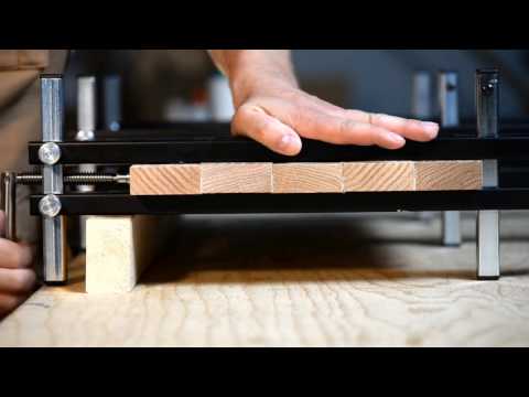 Damstom Panel Clamps : How to make wood panels with Damstom