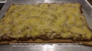 Mexican Pizza Recipe | How to make Mexican Pizza | Homemade Mexican Pizza