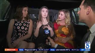 We ride along to the premiere of CHAPPAQUIDDICK with some of the films stars video