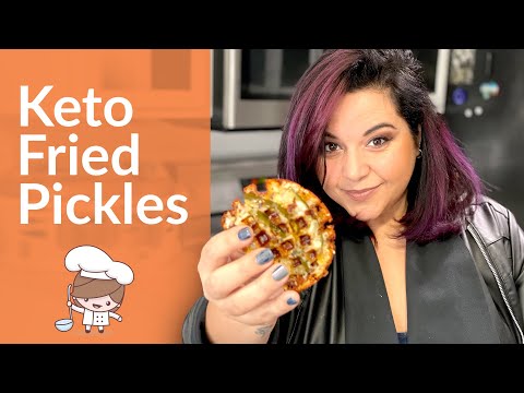 Keto Fried Pickles | Dash Recipes | Keto Snack | Low Carb Diet