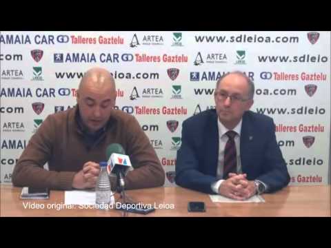 David Movilla - Despedida del Leioa