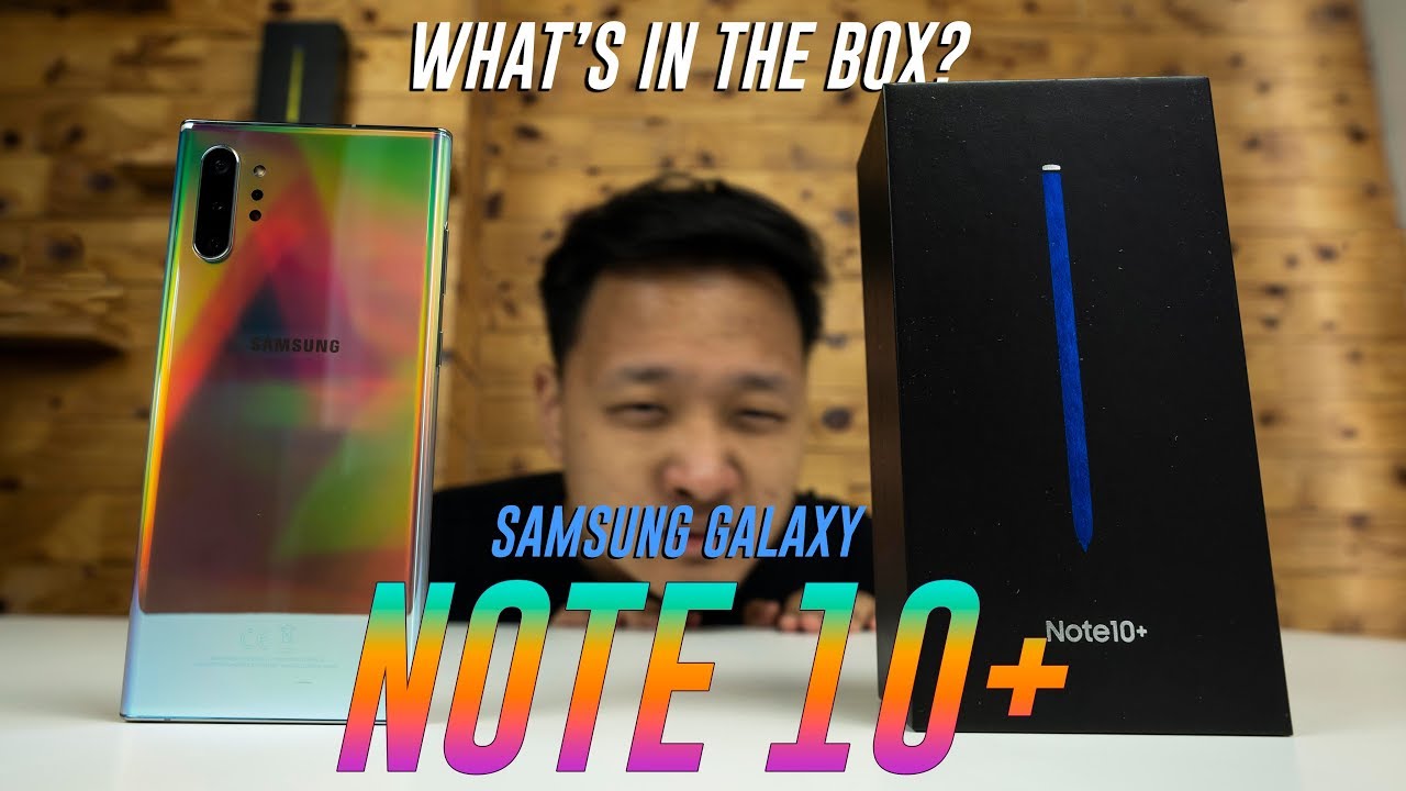 Samsung Galaxy Note 10+ unboxing & hands-on (Aura Glow)