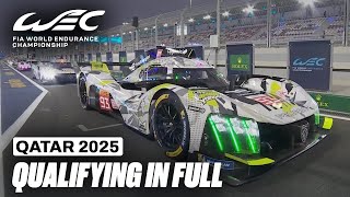 Qualifying And Hyperpole Sessions In Full I 2025 Qatar 1812 KM I FIA WEC