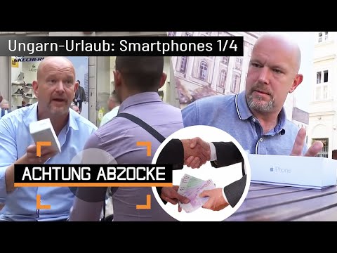 Bestechung der Polizei: Verkäufer von FAKE-Smartphones entlarvt | 1/4 | Achtung Abzocke | Kabel Eins