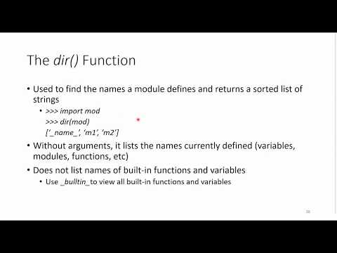Python Programming Tutorial 22 Modules 4