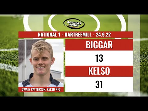 RUGBY REPORT: BIGGAR 13-31 KELSO - NATIONAL 1 - 24.9.22