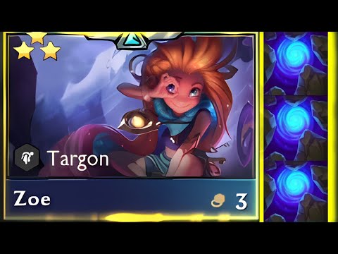 How Toxic is Zoe ⭐⭐⭐ 3 Star with this 3x BlueBuff BUILD | 4 Invoker | TFT SET 16