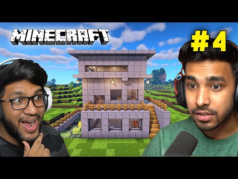 Ajjubhai Build New House For Techno Gamerz Minecraft Herobrine Smp 4