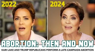 Kari Lake And Trump Perform Late-Campaign Abortions On Their Messaging