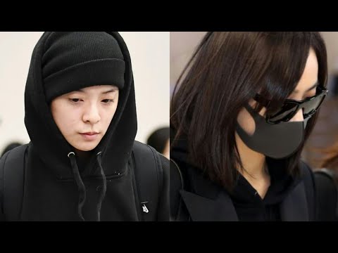 f(x)’s Victoria And Amber Arrive In Korea Dressed All In Black