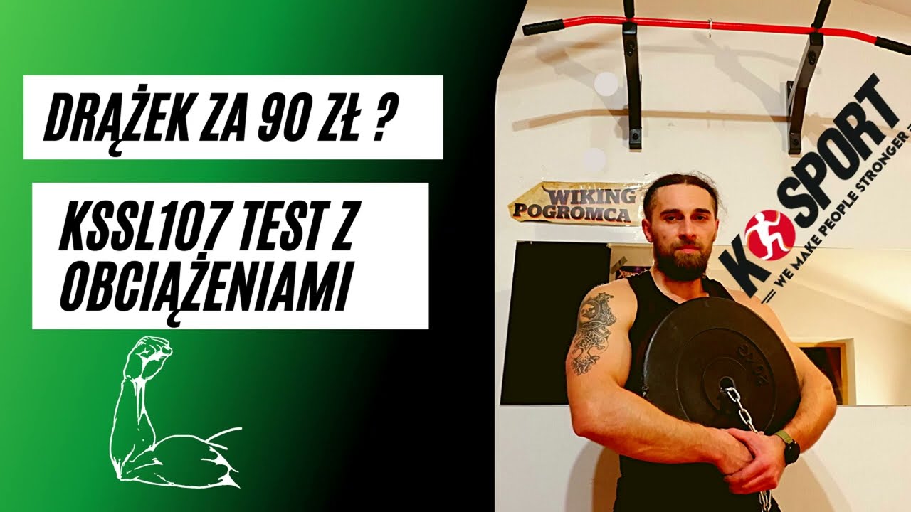 Drążek do podciągania do 90 zł - Test i Opinia - KSSL107