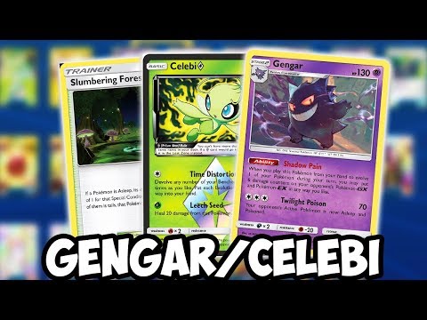 Gengar & Celebi/Slumbering Forest Lock! Trolling TAG TEAM GXS! Damage Spread Deck PTCGO