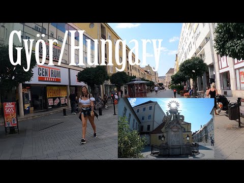 Györ/Hungary Walking Tour-4K60fps#hungry
