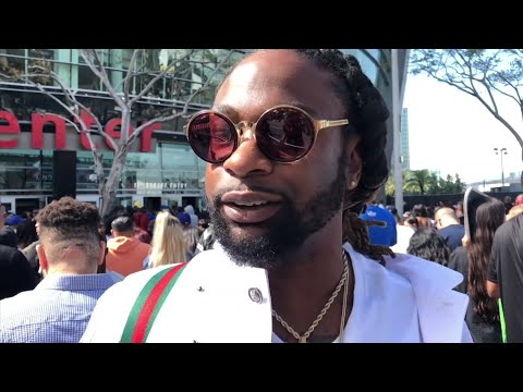 Outside rapper Nipsey Hussle's memorial service, fans say they will remember Hussle as a leader with "drive" and "ambition." (April 11)