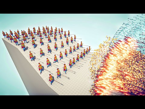 5x GODS ARMY vs 100x UNITS - 🏹 Totally Accurate Battle Simulator TABS