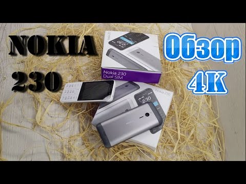 Мобильный телефон Nokia 230 Dual Sim черный - Видео