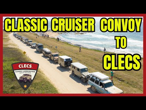 The Worlds First CLECS Convoy, up the Coast of Australia...This will become a annual event.