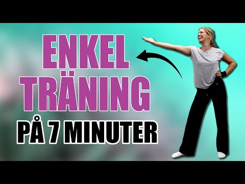 7 MINUTER WORKOUT för hela kroppen - snabbare än så blir det inte
