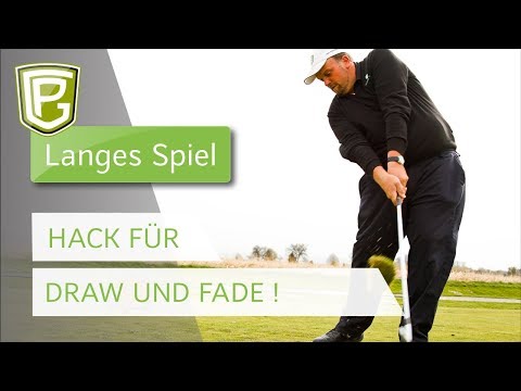 Ballflug Golf -- Draw und Fade bewusst spielen
