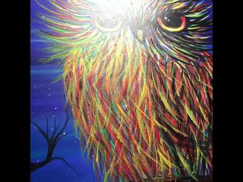 Al Scholl, live art with the Strictly Skunk and Kyle Sensi Trails at Indian Joe Brewing March 2019