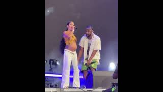 Jhene Aiko &amp; Big Sean On Stage At The Lollapalooza Festival In Chicago!