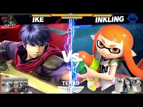Tekko Arena 2022 Losers Finals - Infiknight (Ike) vs. sammm (Inkling) - SSBU