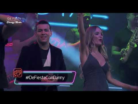 Yeison Jiménez y Danny marin cantando merengue en De fiesta con Danny Marin
