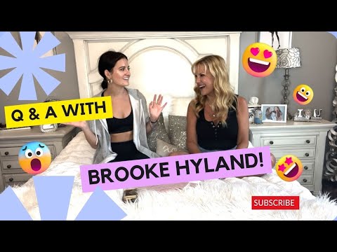 Q & A with Brooke Hyland!