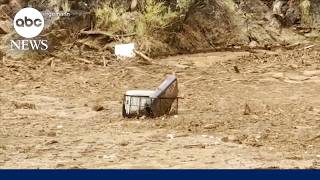 Monsoon floods Grand Canyon creek, killing at least one, leaving 14 missing