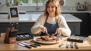 6 Best Steak Knife Sets of 2025! Cut Like a Chef