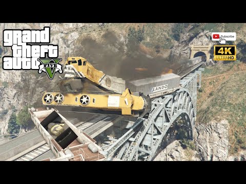 TRAIN ROBBERY / DERAILED / M39 / GTA V