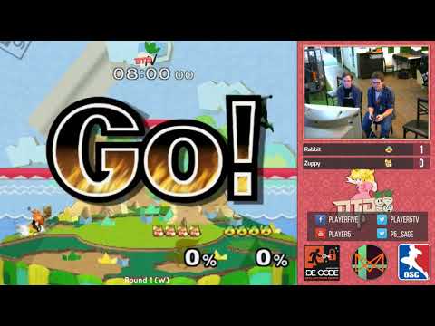 DTDIV -  Rabbit (Sheik) vs Zuppy (Fox) - Round 1 (W)