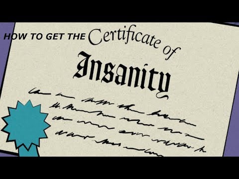 How to get the Insanity certificate in FNAF 6!