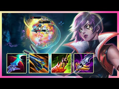 What happens when Azhy's Riven gets 4 core items