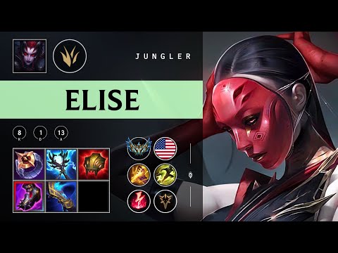 Elise Jungle vs Sylas - NA Challenger Patch 25.24