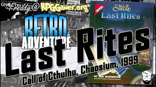 Last Rites (Call of Cthulhu, Chaosium, 1999) –  Modern Horror Scenarios | Retro Adventures
