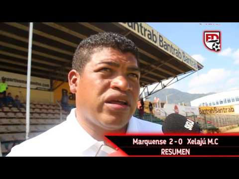 Marquense 2 - 0 Xelajú M.C // Rónald Gómez: "En tres partidos hemos anotado un sólo gol".