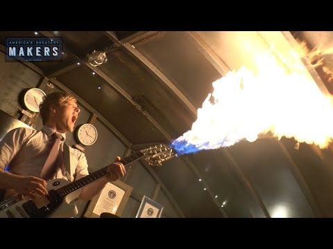 Flamethrowing Guitar & Smokin Bass Video