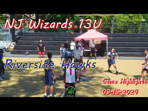 NJ Wizards vs Riverside Hawks 13U Basketball 09-15-2024 Game Highlights