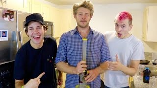 DAD SMOKES WEED FOR FIRST TIME!!