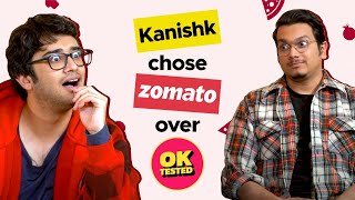 Zomato Or Ok Tested? | Akshay Nayar & @smackchie | YouTube Shorts | Zomato