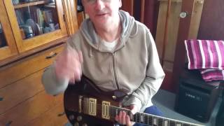 Video thumbnail for Vox custom 24 electric guitar by Alan Ross